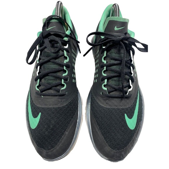 Nike Fitsole Run Sneakers Running Womens size 10 Black Green 2016 Athletic - Picture 2 of 9